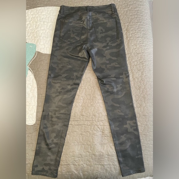 Joes camouflage high waisted coated skinny jeans size 27 - Picture 3 of 7